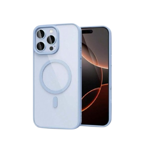 Coque IPhone "META" MagSafe - Bleu Ciel