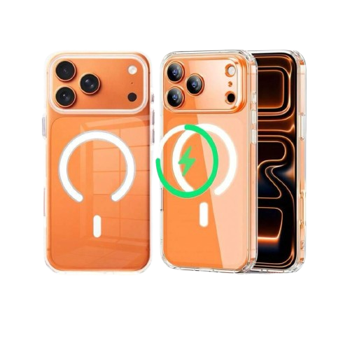 Coque IPhone "META" MagSafe - Transaparent