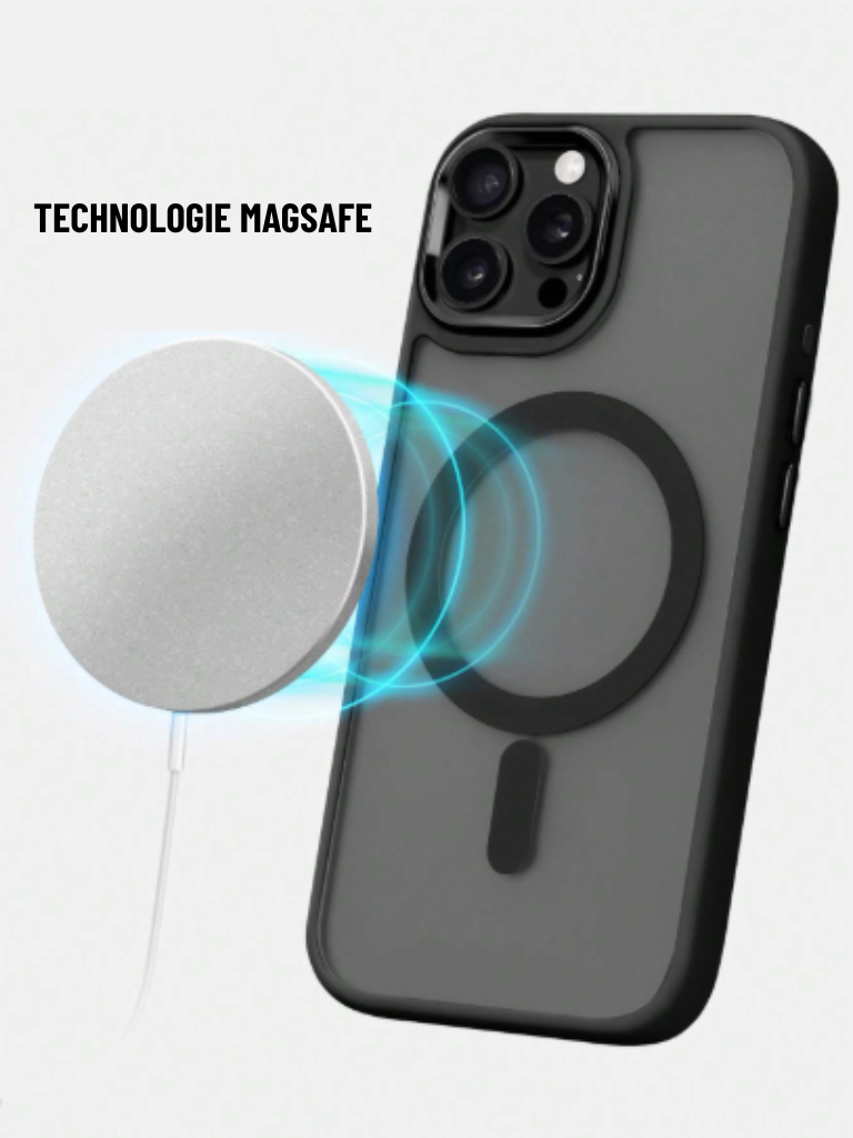 Coque IPhone "META" MagSafe - Noir