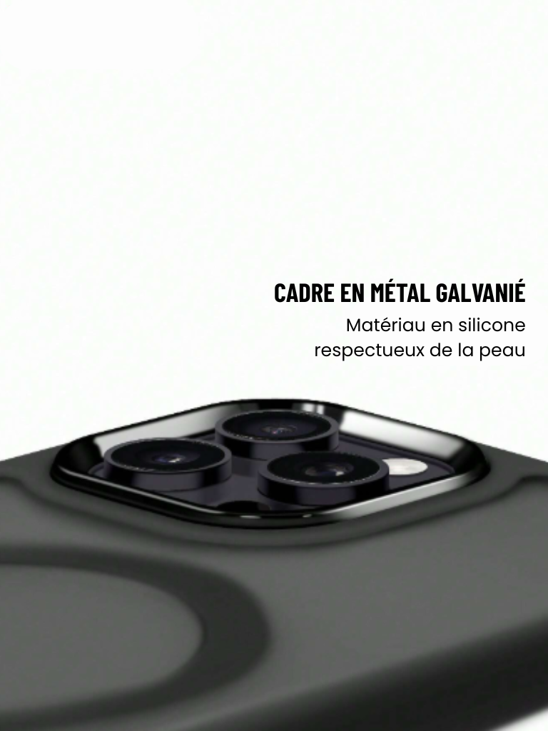 Coque IPhone "META" MagSafe - Noir