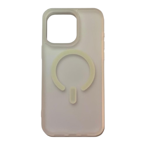 Coque IPhone "META" MagSafe - Blanc