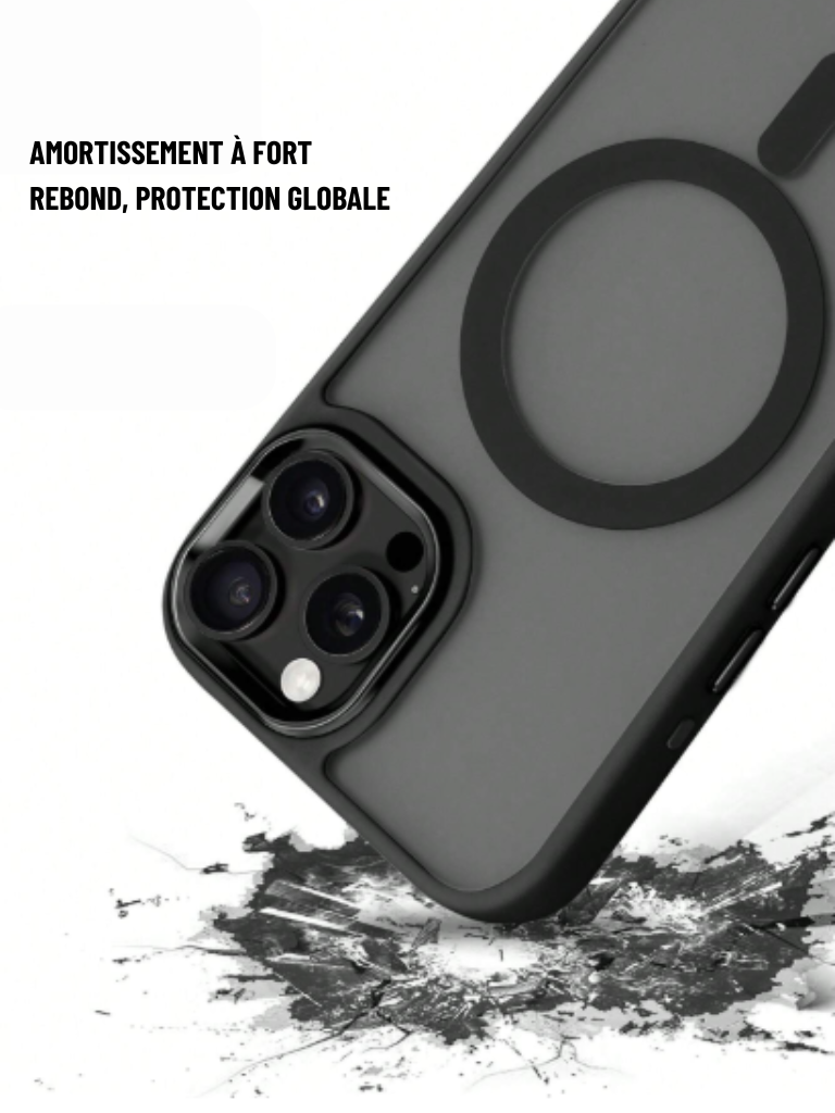 Coque IPhone "META" MagSafe - Noir