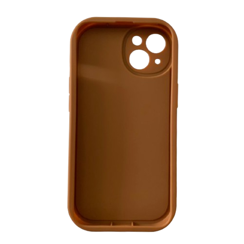 Coque IPhone "Love Yourself" - Marron