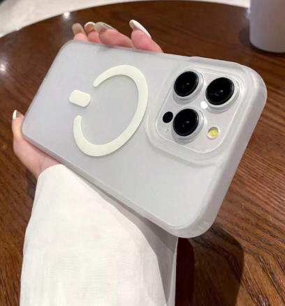 Coque IPhone "META" MagSafe - Blanc