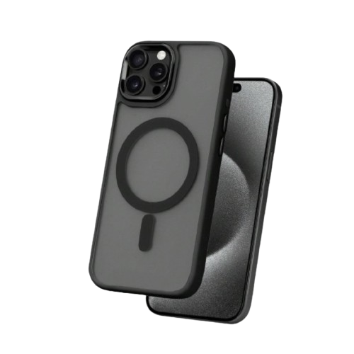 Coque IPhone "META" MagSafe - Noir
