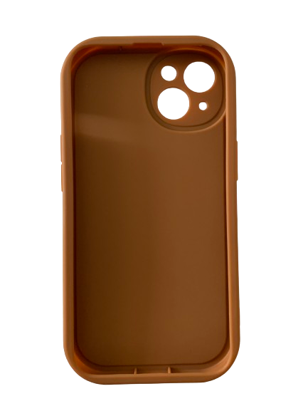Coque Iphone "Love Yourself" - Marron