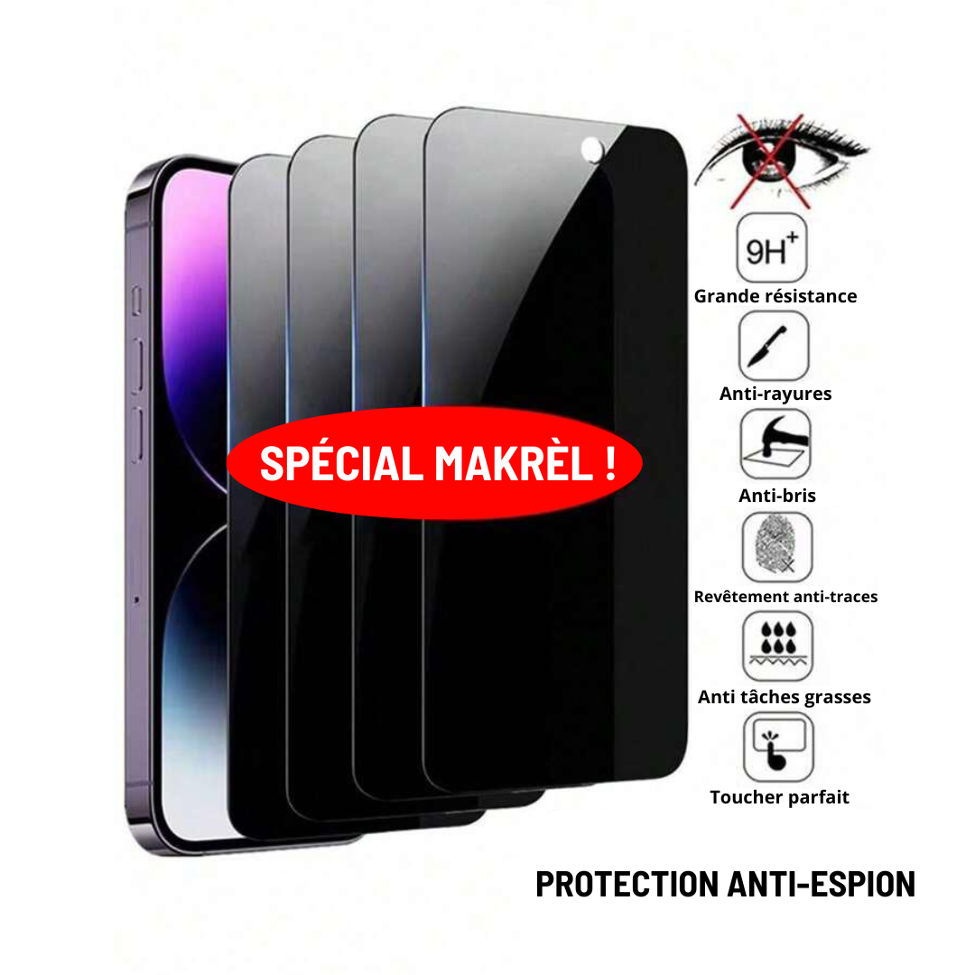 Screen Protector - Anti-Spy Tempered Glass