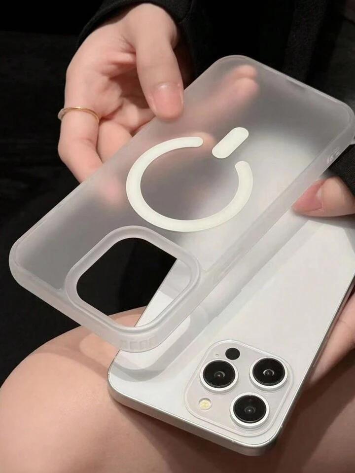 Coque IPhone "META" MagSafe - Blanc